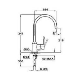 Teka SP 995 55995021А Смеситель для мойки