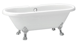 Фото Ванна акриловая 180х85см BelBagno (BB21-CRM) белая