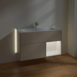 Villeroy Boch Finion G040MTHH Тумба под раковину 996х498 мм (white matt/sand matt)