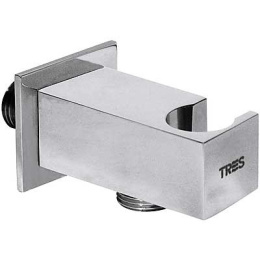 Фото Подключение душевого шланга Tres Showers (9106182) хром