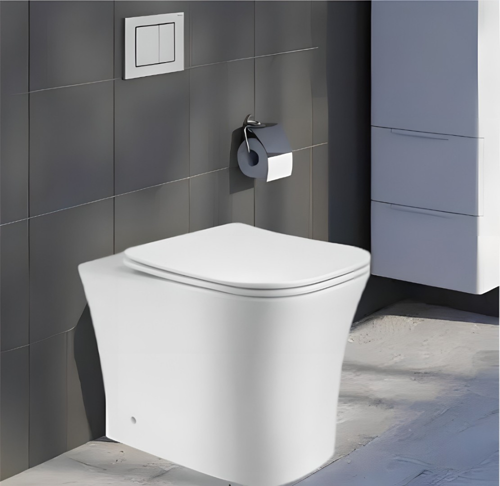 Унитаз приставной безободковый Cerutti MARMOLADA F CT8906 (555х365х410)