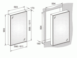 Фото Зеркальный шкаф Keuco Royal Integral 26016171204