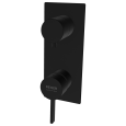 Смеситель для душа Remer Metrica MC93WBNO, черный матовый