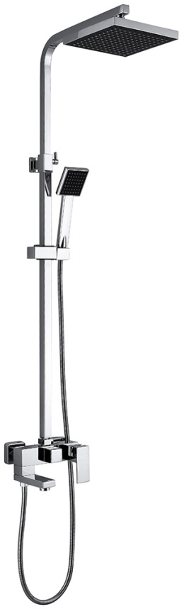 Душевая стойка Abber Daheim (AF8216) хром