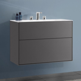Villeroy Boch Finion F01000GK Тумба под раковину 796х498 мм (Anthracite Matt)