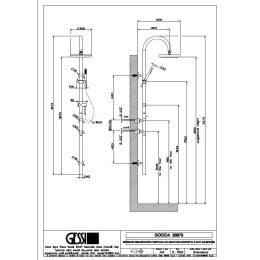 Душевая система Gessi Goccia (33973#031) хром