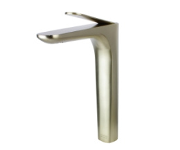 Смеситель высокий на раковину Bronze de Luxe Icon (2041CG) матовое золото