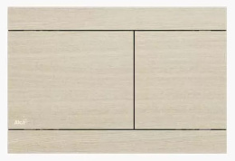 Фото Клавиша смыва AlcaPlast (FUN-OAK) коричневый