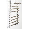 Полотенцесушитель Двин F braid 100/60 1"-3/4"-1/2" Универсальный К1, Полированный (4627146180777)