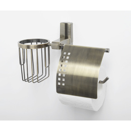 Держатель туалетной бумаги WasserKRAFT Exter (K-5259) бронза