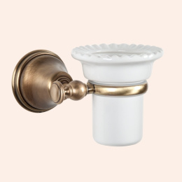 Стакан для щеток Tiffany World Harmony TWHA109br, бронза