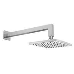 Верхний душ E.C.A Tiera 102145031EX, 30x30 см, 1 режим струи, без держателя