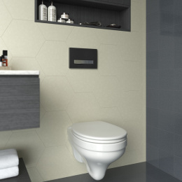 Фото Инсталляция для унитаза Berges Atom Line 410 040342 кнопка черная SoftTouch/хром гл