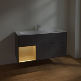 Villeroy Boch Finion F060HFGK Тумба под раковину 1196х498 мм (gold matt/anthracite matt)