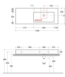 Фото Раковина накладная Globo Incantho (IN136DA.BI*0) белый