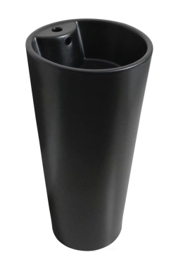 Фото Напольная раковина GID (Nb131bm) 81120 40x40 черная матовая