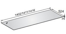 Фото Стеклянная крышка Keuco Edition 11 31326YY9002