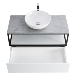 Вставка в дно металлического каркаса под раковину CEZARES CADRO-100-MENS-BIANCO