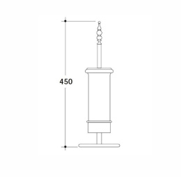 Ершик для унитаза Globo Paestum (PASC43)