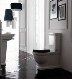 Крышка сиденье для унитаза Galassia Ethos (8495NOBR), цвет темное дерево