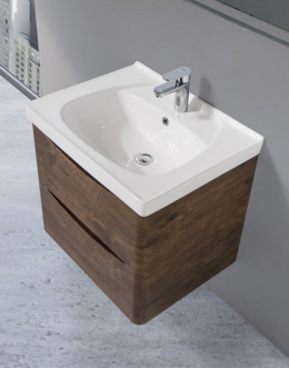 Керамическая раковина BelBagno BB600-LV-CER-N, 60 x 45,2 x 18,4 см