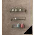 Velvex Loft pkGEL.50-54 Полка металлическая со стеклом Black