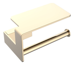 Фото Держатель туалетной бумаги Boheme Q (10941-G) золото