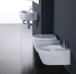 Биде Simas Lft Spazio LFT 19 bi*1 подвесное с крепежами F85