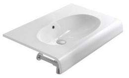 Фото Раковина подвесная Globo Bowl+ (BP080.BI) белый