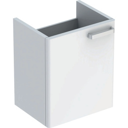 Тумба под раковину Geberit Renova Plan 879340000, 39 см, цвет белый глянцевый