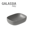 Раковина на столешницу 50 см Galassia Dream (7301GM), цвет серый, матовый