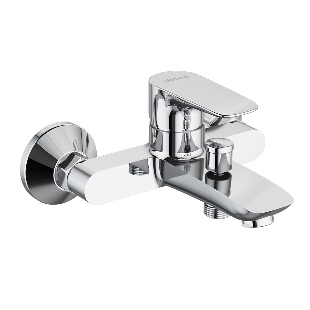 Фото RedBlu by Damixa 409007700 Origin Bit, набор 3 в 1: смес. д/умывальника, смес. для ванны/душа, душ. 