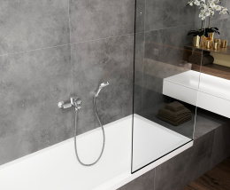 Смеситель для ванны и душа Hansgrohe Vernis Blend (71454000) хром