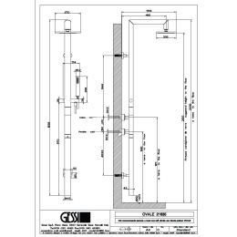 Душевая система Gessi Ovale (21635#031) хром