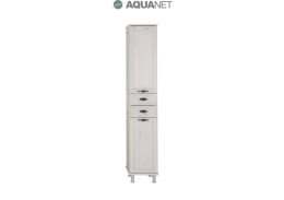 Шкаф-пенал Aquanet Тесса 35 жасмин/серебро