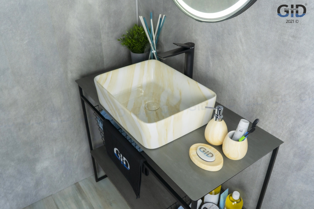 Раковина накладная Gid Mnc600