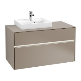 Villeroy Boch Collaro C014L0VG Тумба под раковину 1000х500 мм (Truffle Grey)