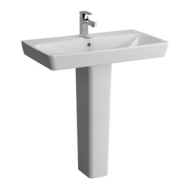 Раковина универсальная 80 см Vitra Metropole (5663B003-0001) белый