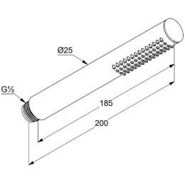 Душевая система Kludi Bozz 386585376 Белая матовая