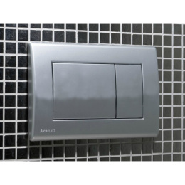 Клавиша смыва AlcaPlast (M279) серый