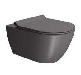 Унитаз подвесной GSI PURA 881516 безободковый, Bistro matte