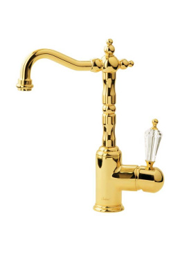Фото Смеситель для умывальника Boheme Imperiale Ripresa (322) золото