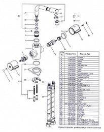 E.C.A. Thermostatiuc 102108730 для раковины с термостатом