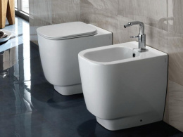 Фото Биде напольное Hatria Fusion (YXC901) белый