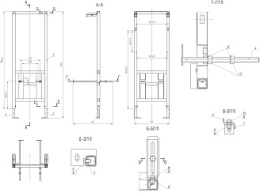 Cersanit Carina S-SET-CARC/LPRO/S-DL/Pi-W Комплект CARINA CO DPL EO slim + LINK PRO + PILOT стекло б