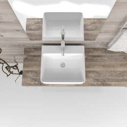 Фото Раковина накладная "CIRCON-46" (white) Esbano (ESRNCIRC46W) белый