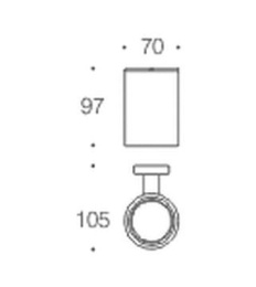 Стакан Colombo PLUS W4902.CR подвесной, хром