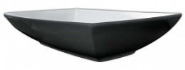 Раковина 40 см ArtCeram Jazz (JZL002 01 50) белый черный