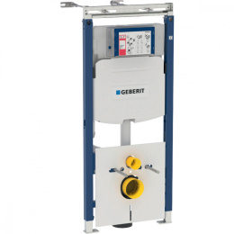 Инсталляция Geberit с безободковым унитазом Gustavsberg Hygienic Flush 5G84HR01, сиденье микролифт