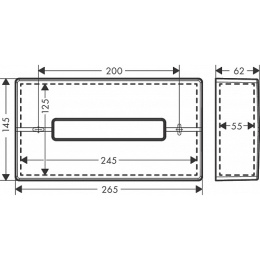 Держатель бумажных полотенец Hansgrohe AddStoris (41774340)